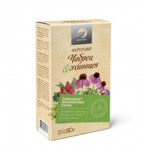 Fyto čaj - tymián a echinacea 80 g